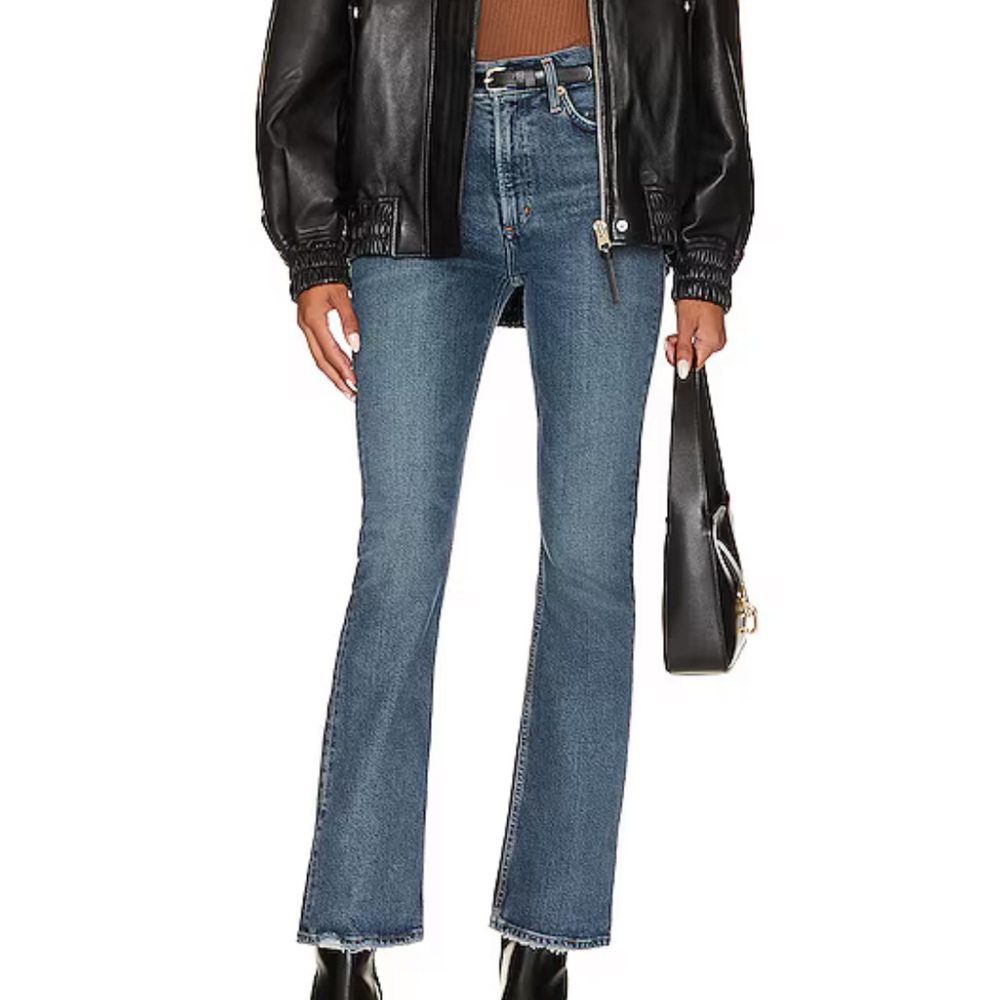AGOLDE Nico Slim Boot jeans in Captivate size 34